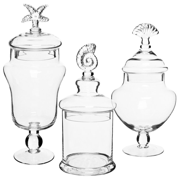 Rosecliff Heights Carnforth Glass Apothecary Jar & Reviews Wayfair